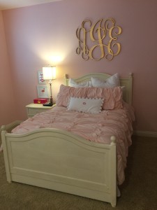 Abby's bed