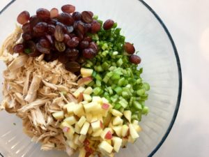 Chicken salad ingredients
