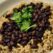 Slow Cooker Black Beans with Cilantro Lime Rice